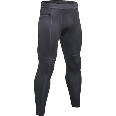 

YUERLIAN Mens zipper pocket fitness trousers Quick-drying 1070 7374