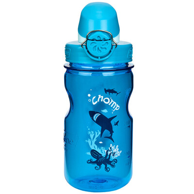 

Music gene nalgene plastic cup 350ml student portable kettle OTF series with the water bottle blue shark 1263-0002