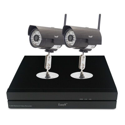 

EasyN NVR-1-A4 2PCS 106V HD Megapixel 720P Outdoor Waterproof Night Vision Wifi IP Camera