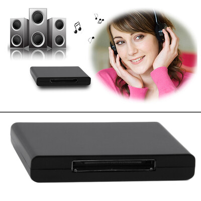 

Bluetooth 2.1 A2DP Music Receiver Audio Adapter For 30 Pin Dock Speaker