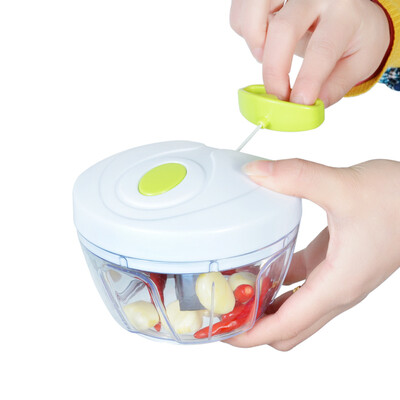 

The United States of the deduction of multi - functional vegetable dishes home manual screwdriver mini - crusher garlic garlic 500ML