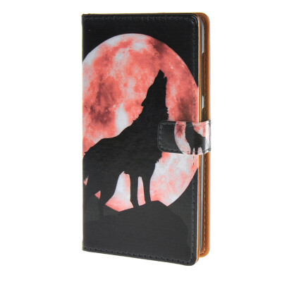 

MOONCASE чехол для Microsoft Lumia 535 Pattern series Leather Flip Wallet Card Slot Stand Back Cover