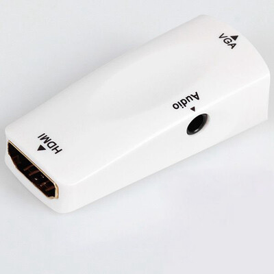 

FirstSeller Новые 1080p HDMI Женский к VGA адаптер конвертер аудио кабель для ПК, ТВ