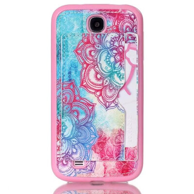

MITI Luxury PU Leather Material Case For Samsung Galaxy S4 i9500 Phone Case Cover With Card Slot Stand