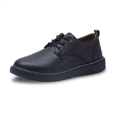 

New mens small shoes Korean version of the peas shoes trend casual wild retro shoes