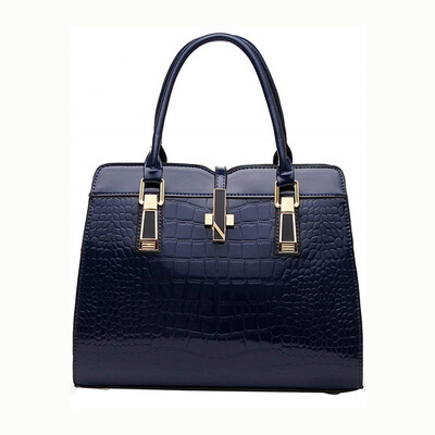 

Womens PU Leather Bag Womens Leather Bag Satchel Blue