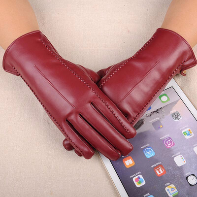 

Womens winter warm gloves outdoor cycling essential fake fur protection antifreeze 2018 new discount hot high quality