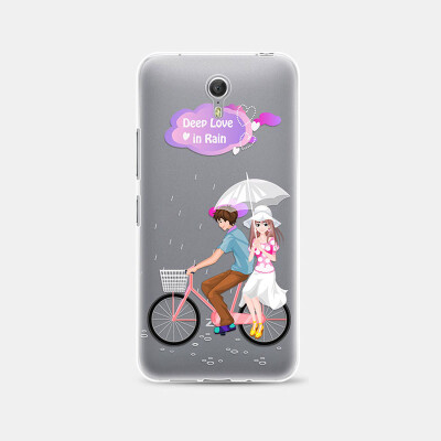 

MOONCASE Ultra-thin Cartoon Transparent TPU Case Cover For Lenovo ZUK Z1