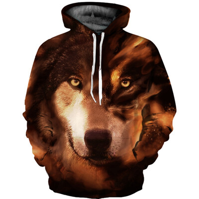 

Mens Hoodie 3D Printed Women Pullover Sweater