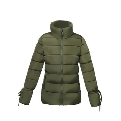 

2018 winter cotton ladies short section cotton ladies thick warm jacket female students Slim fashion wild jacket