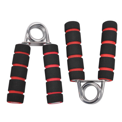 

Mickey home sports fitness equipment foam grip body rubber ring practice finger rehabilitation professional A-type wrist force MK7002-30KG black&red