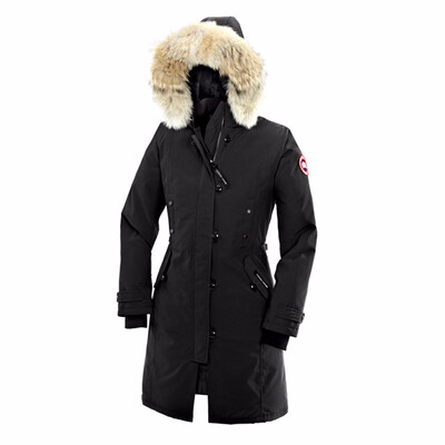

Women Fashion Overcoat Winter Coat Goose Womens Kensington Parka Goose Down Feather Jacket Coyote Fur Collar for Lady