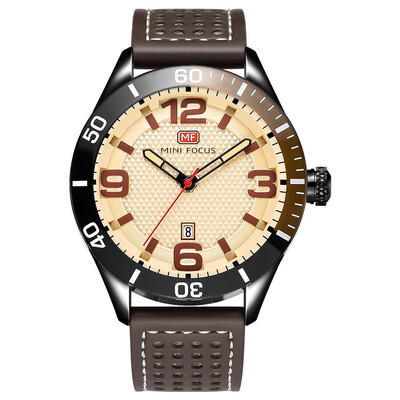 

BOFUTE Male Watches Sports Watch Quartz Watches Japanese Movement Calendar Waterproof Genuine Leather Strap 0155G