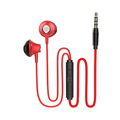 

Earphones In-Ear Stereo Headphones with Microphone&Volume Remote Control Wired Earbuds for Smart Phone