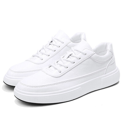 

Shoes mens Korean version of the trend of mens shoes Breathable board shoes tide shoes white shoes Mens sports waterproof wild
