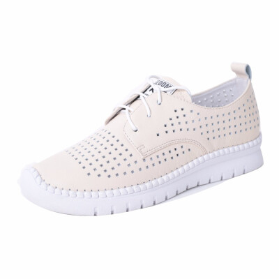 

SHUANGFENG Brand Women Casual Shoes 2018 Spring New Soft Genuine Leather Female Shoes Women Ladies Outdoor Sport Shoes White Black