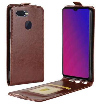 

for Oppo F9 CPH1825 CPH1881 WIERSS Flip Leather Case for Oppo F9 Pro CPH1823 Retro Wallet Case Leather Cover Cases Fundas Capa