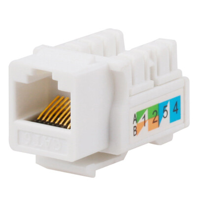 

Shanze SAMZHE WAN-06 six high-end engineering gold-plated version of Gigabit network information module