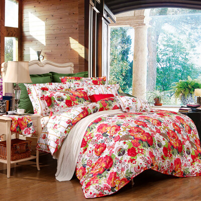 

FUANNA cotton bed setbed kit duvet coverbedsheetpillowcase