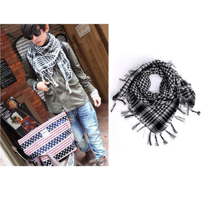 

Fashion Scotland Check Pashmina Warm Plaid Shawl Scarf Neck Wrap Tassel Stole