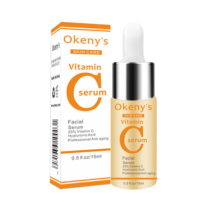 

15ml Vitamin C Serum Hyaluronic Acid Skin Care VC Essence Anti-aging Anti Wrinkles Moisturizing Whitening Brightening Product