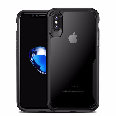

For iPhone X Case Acrylic transparent back Cover Case For Apple iPhones X 10
