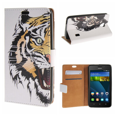 

MOONCASE for Huawei Ascend Y635 Case Flip Wallet Card Slot Stand Leather Folio Pouch Case Cover /a02