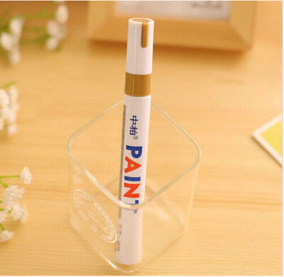 

1Pc Waterproof Permanent Paint Marker Pen for Car Tyre Tire Tread Rubber Metal GOLDEN