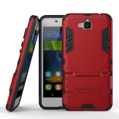 

MOONCASE Hybrid Kickstand PC+TPU Protection Shell 2 in 1 Case Cover for Huawei Enjoy 5