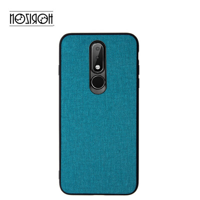 

For Nokia 61 Plus Case Cover Nokia X6 2018 PC PU Back Cover Phone Case For Nokia 61Plus X6 TA-1099 Case 58"