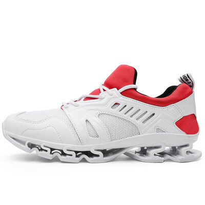 

Mens pure black mesh sneakers outdoor gym couple shoes shock absorption stretch breathable running shoes men summer
