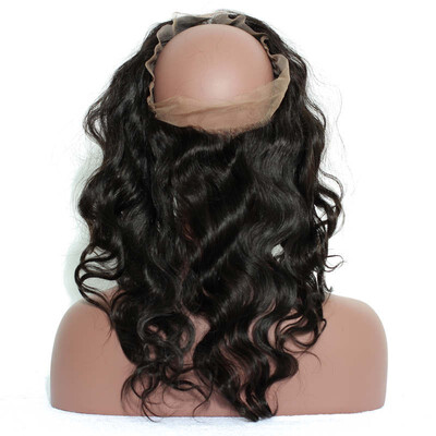 

360 Lace Frontal Closure With Baby Hair Body Wave Brazilian Remy Hair Pre Plucked Natural Hairline Free Part Closure Dolago