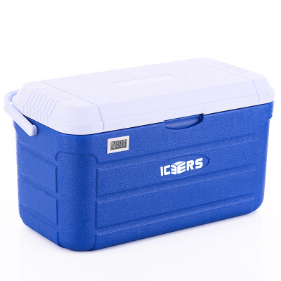 

ICERS Essens PU incubator medicine insulin medical refrigerator fresh box 20 liters with strap thermometer display blue white