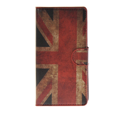 

MOONCASE UK British Flag Leather Side Flip Wallet Card Slot Stand Pouch ЧЕХОЛ ДЛЯ Sony Xperia Z4