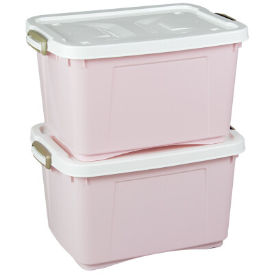 

Jingdong Supermarket] beautiful Yamei cubic pulley finishing box 45L with cover 2 fitted with HC060555