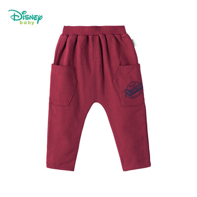 

Disney childrens trousers autumn mens baby casual pants fleece sweater cloth harem pants 183K805 Navy 5 years old height 120cm