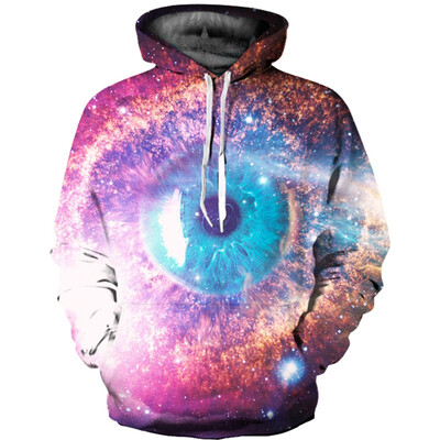 

Mens Hoodie 3D Printed Women Pullover Sweater