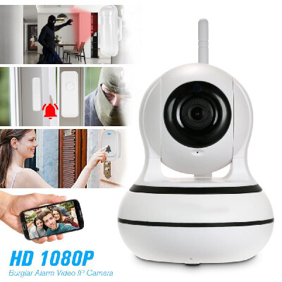 

WiFi Camera 433MHz Burglar Alarm Video IP Camera 1080P PTZ Two Way Audio Wireless Security Camera with Night Vision Motion Detecti