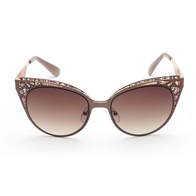 

FEIDU Cat Eye Sunglasses Women Brand Designer vintage Hollow Metal Frame High Quality Sun Glasses Vintage Oculos Feminino