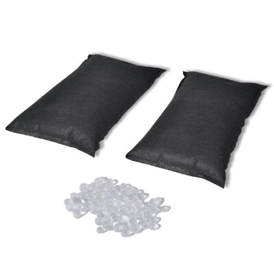 

2 x 1 kg bag desiccant Silica Gel with Velcro