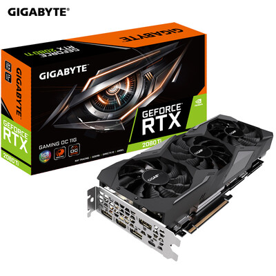 

GIGABYTE GeForce RTX 2080 Ti GAMING OC 11G graphics card