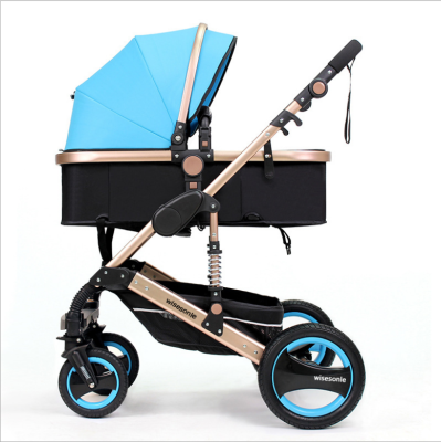 

High landscape baby strollers aluminum alloy super light can be used to sit&lie down to avoid shock Two-way rolling strollers