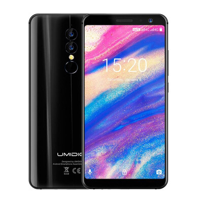 

UMIDIGI A1 Pro 4G Phablet 55 inch Android 81 MTK6739 Quad Core 15GHz 3GB RAM 16GB ROM Dual Rear Cameras Fingerprint Recognition