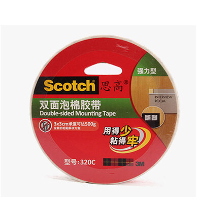 

3M Si Gao double-sided foam tape strong type 320C-36 ​​36mm55m