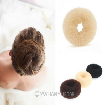 

mymei Finger Rings Girls Donut Shaper Womens Hairdisk Maker Bun Ring Elastic