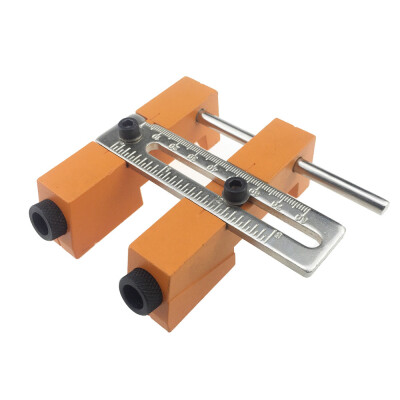 

Aluminium Alloy Adjustable Oblique Hole Jig Kit for Wood Working Punch Locator with 95mm Puncher Woodworking Tool