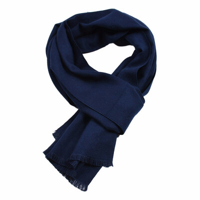 

Guttavalli Fashion Men British Small Solid Color Long Warm Shawl Winter Cashmere Romantic Scarves Male Skinny Double Sides Scarf