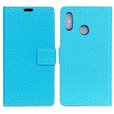 

MOONCASE Millet Red Rice Y2 Red Rice S2 Woven Leather Case - Blue