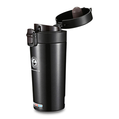 

Portable 370ml Stainless Steel Student Insulated Vacuum Coffee Bottle Hand Cup