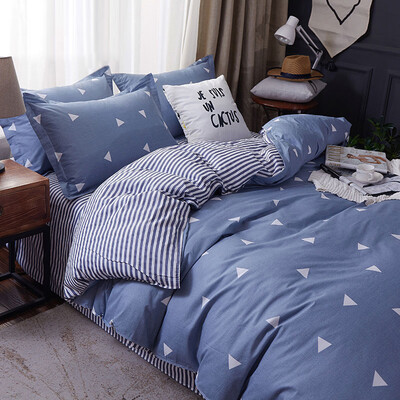 

Jiuzhou deer kit home textile cotton bedding twill print four-piece set of sheets quilt thoughts 1518 m bed 200230cm